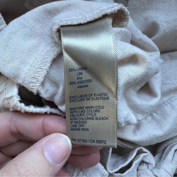 Rafaella Cream Women's Pants - Picture 8 of 8